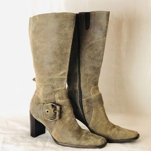 Apt 9 Distressed Leather Tall Boot